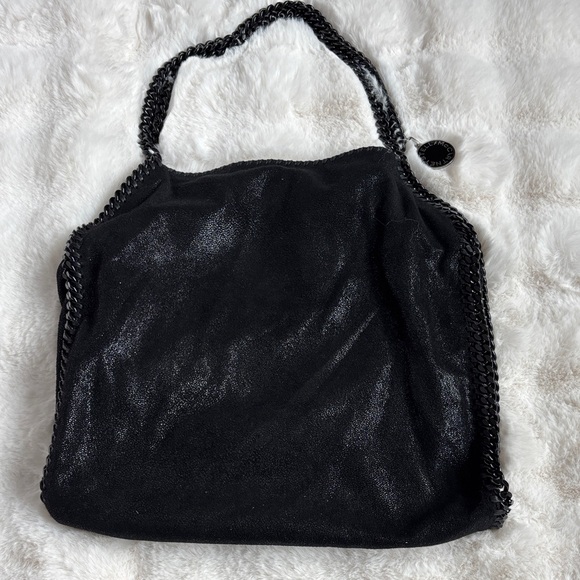 Stella McCartney Falabella Black Chain Handle Women's Bag - Picture 2 of 14